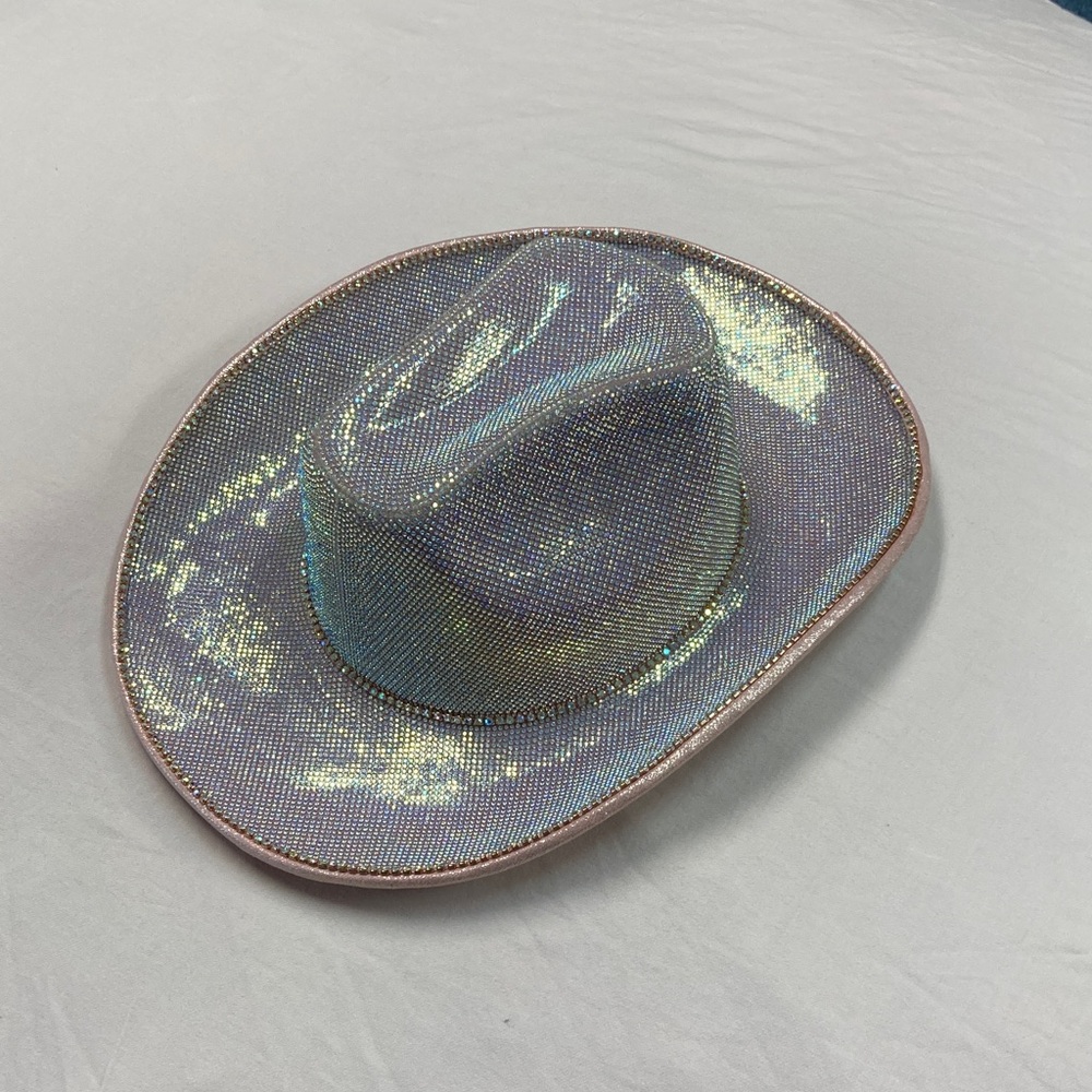 Women's Dazzling Hotfix Rhinestone Western Cowboy Hat